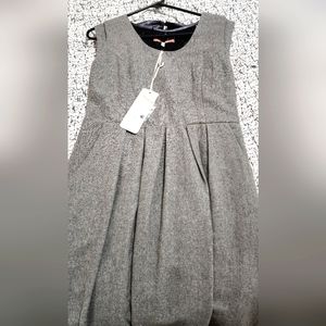 Mia Melon Grey Dress (Medium, Grey, New)